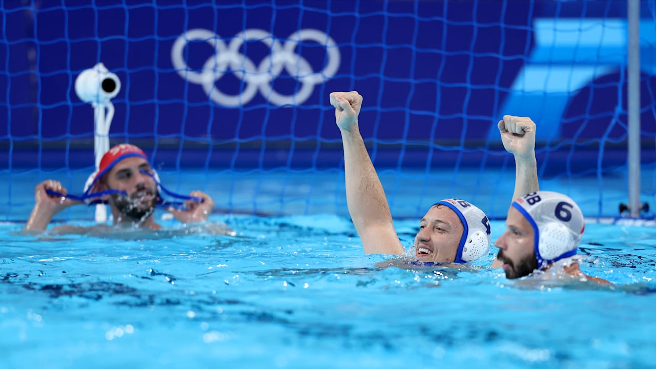 Water Polo | M Semifinal | SRB v USA | Paris 2024 Highlights