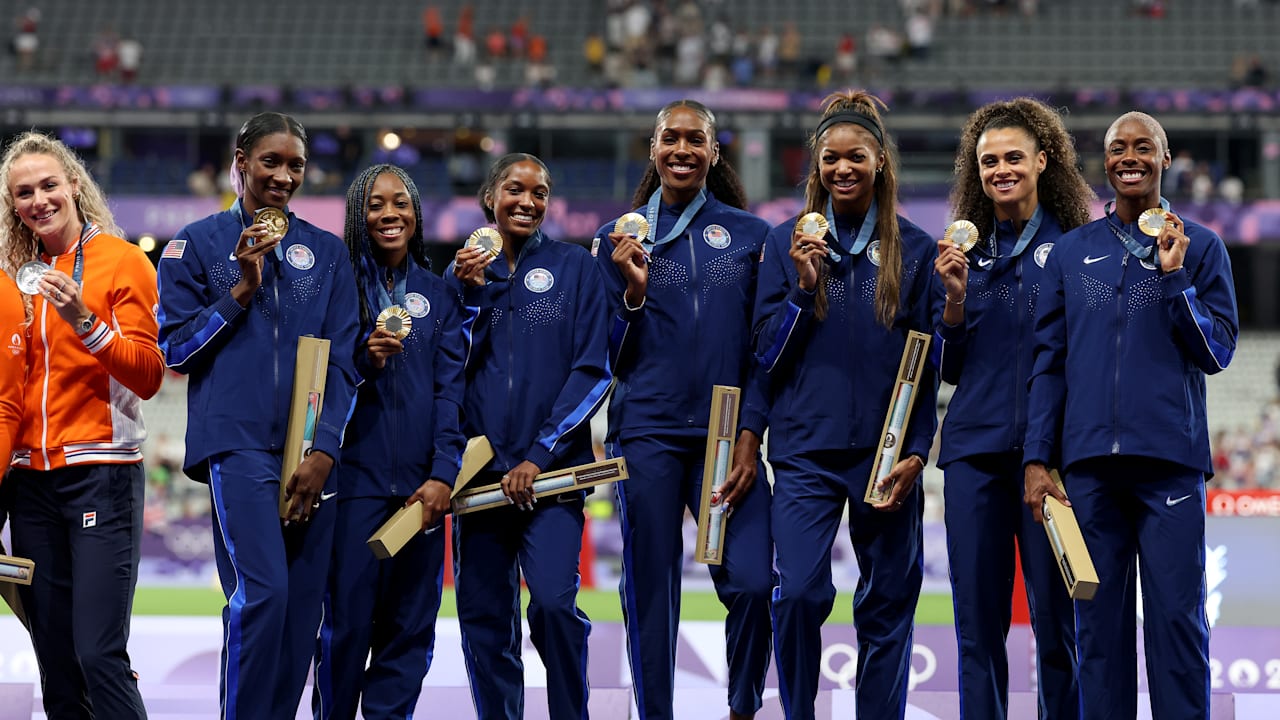 Athletics | Women's 4x400m Relay Final | Paris 2024 Highlights