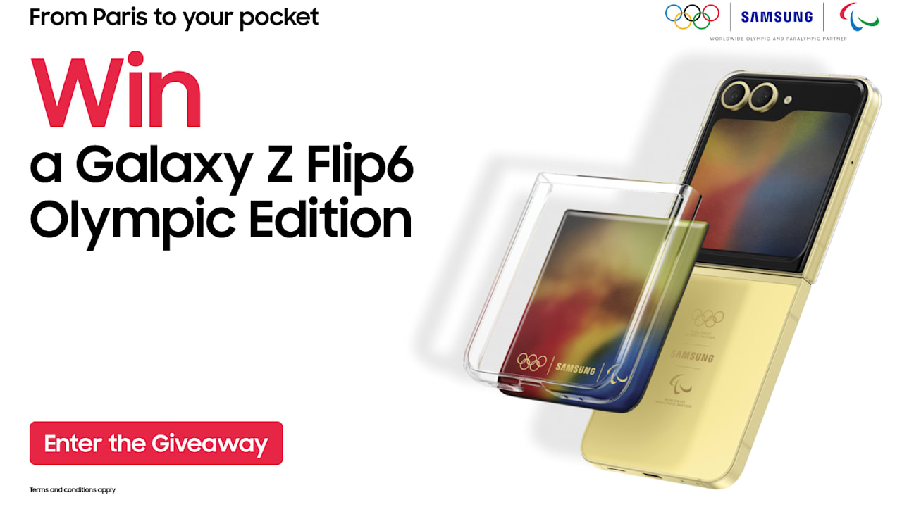 From Paris to your pocket: Win a Galaxy Z Flip6 Olympic Edition