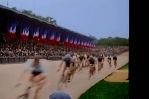 باريس 1924 بالألوان - الدراجات الهوائية