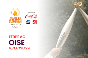 Relais de la Flamme olympique | Étape 60 - Oise | Jeux Olympiques de Paris 2024