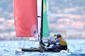 Mixed Dinghy Medal Race - MX Multihull Medal Race - Men's & Women's Kitesurfing SFs A & B, Finals Heats 1, 2 | Sailing | Olympic Games Paris 2024