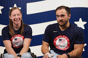 History makers Sarah Adam and Chuck Aoki: Inside the USA wheelchair rugby team