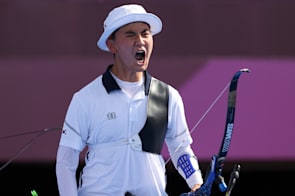 김제덕이 계속해서 '화이팅'을 외치는 이유는?