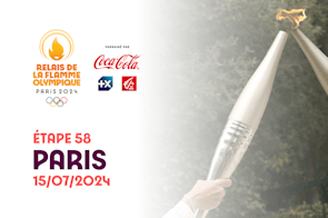 Relais de la Flamme olympique | Étape 58 - Paris (Jour 2) | Jeux Olympiques de Paris 2024
