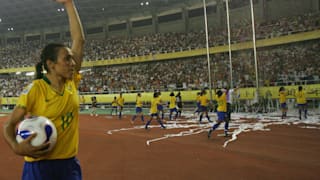 Marta despues el semifinal del Mundial 2007