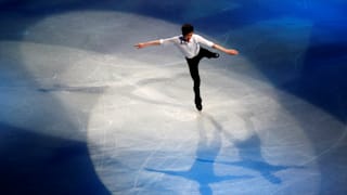 Vincent Zhou of the U.S. performs during the gala exhibition. (REUTERS-Issei Kato)