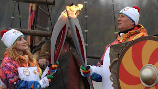SOCHI 2014 - OLYMPIC TORCH RELAY - DAY 17