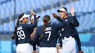 Softball - Olympics: Day 1