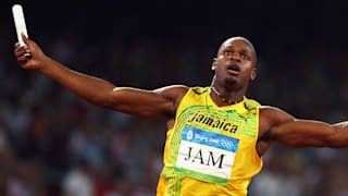 Asafa Powell - Beijing 2008 - 4x100 mètres