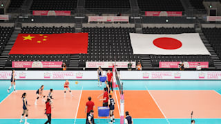 volleyball testevent women JPN-CHN 5