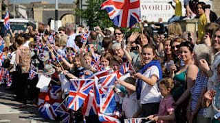 THE OLYMPIC TORCH RELAY - CHIPPENHAM