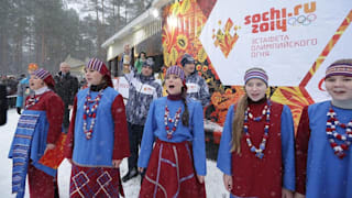 SOCHI 2014 - OLYMPIC TORCH RELAY - DAY 16
