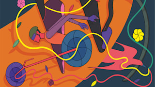 Paris 2024 art poster: Fanny Michaëlis, untitled