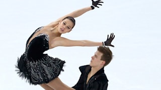 Figure Skating - Team Ice Dance – Russia team  -  Elena Ilinykh and Nikita Katsalapov - Gold medallists in figure skating team event 