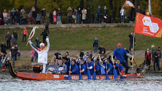 SOCHI 2014 - OLYMPIC TORCH RELAY - DAY 5 - SAILING