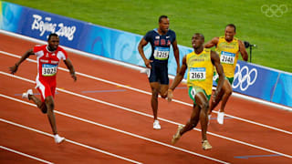 Athletics The Lightning Bolt takes the 100m by storm