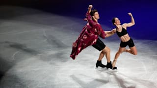 Italy's Nicole Della Monica and Matteo Guarise perform during the gala exhibition. (REUTERS/Issei Kato)