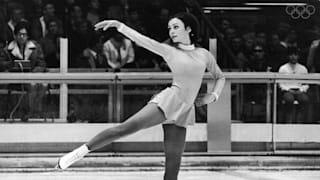 Peggy Fleming Skating At Olympics