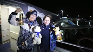 SOCHI 2014 - OLYMPIC TORCH RELAY - DAY 22