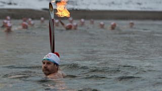SOCHI 2014 - OLYMPIC TORCH RELAY - DAY 50 - WATER