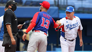 Dominican Republic v Republic of Korea - Baseball - Olympics: Day 15