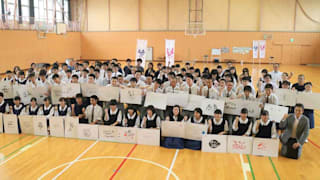 "Tokyo 2020 Recovery Monuments" workshops held in three Tohoku prefectures