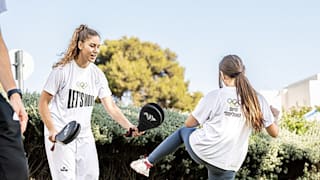 NOC. A kid in action at Olympic Day in Israel.