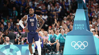 Lebron James #6 of Team United States