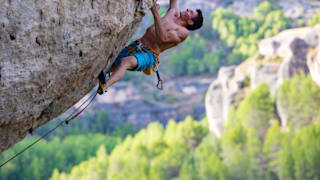 Alberto Ginés, escalada
