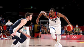 United States v France Men's Basketball - Olympics: Day 15