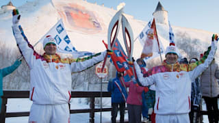 SOCHI 2014 - OLYMPIC TORCH RELAY - DAY 66