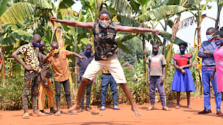 Dancing session through the SaFe programme