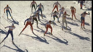 4x10 KM RELAY SKIING START