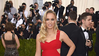 Caroline Wozniacki at the Met Gala