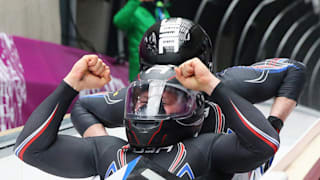 Bobsleigh - Two-Man - Steven Holcomb & Steven Langton - USA - Bronze Medallists