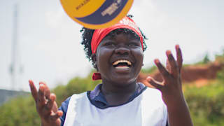 Ball activity through the Game Connect programme in Uganda