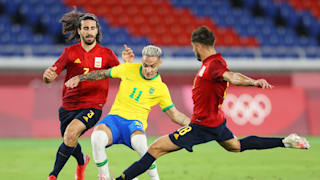 Brazil v Spain: Gold Medal Match Men's Football - Olympics: Day 15