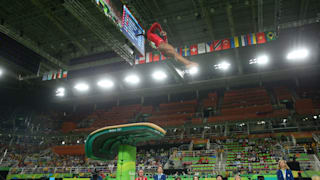 RIO DE JANEIRO, BRAZIL - AUGUST 14:  Simone Biles of the United States competes in the Women's Vault Final on Day 9 of the Rio 2016 Olympic Games at the Rio Olympic Arena on August 14, 2016 in Rio de Janeiro, Brazil.  (Photo by Alex Livesey/Getty Images)