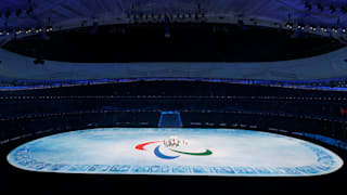 A general view during the Opening Ceremony of the Beijing 2022 Winter Paralympics 