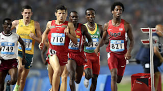 Myles Marshall of United States of America competes in the Men's 800m