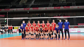 volleyball testevent women JPN-CHN 2