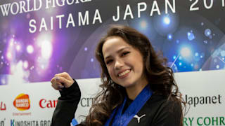 Zagitova does the 'Masaru pose'