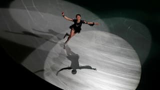 Rika Kihira of Japan during her exhibition skate (REUTERS-Issei Kato)