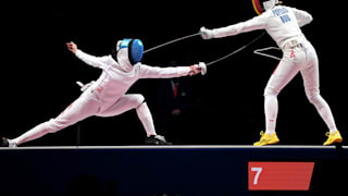 Sun Yiwen beats Ana Maria Popescu to Olympic gold in women's individual epee fencing event