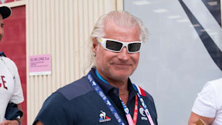 French swimming coach Philippe Lucas is part of the French swimming delegation