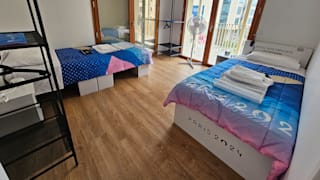 A bedroom of French building at Olympic Village