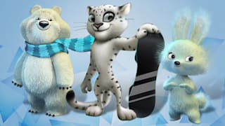 Three Olympic Mascots For Sochi 2014