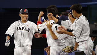 United States v Japan - Baseball - Olympics: Day 10