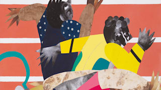 Paris 2024 art posters: Clotilde Jiménez, relay race